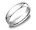 Platinum 5mm Comfort Fit Men's Wedding Band