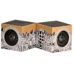 SAVE $6.50 - OrigAudio Fold n Play Recycled Speakers for iPod, iPhone, and Any Standard 3.5mm Jack (Cityscape) $13.49
