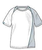 Lotto T-Shirt Mythos Raglan, Herren, Gr. L (US), white/pearl