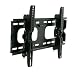 Designer Habitat PREMIUM LCD, LED & Plasma TV Wall Tilt Bracket Black Fits All Models - Samsung LG Sony Philips Toshiba - (23 - 37"), Super-Strength Load Capacity 75Kg, 15 Degree Up/Down Tilt Mechanism, Free Spirit Level