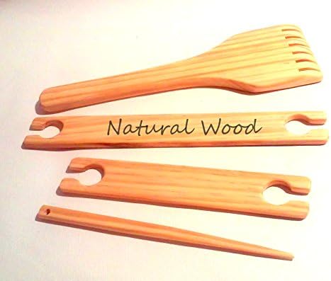 Weaving Tapestry Beater (Lightweight) with Two Shuttles and Needle