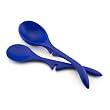 Rachael Ray Nylon Tools Lazy Spoon and Lazy Ladle 2-Piece Set, Blue
