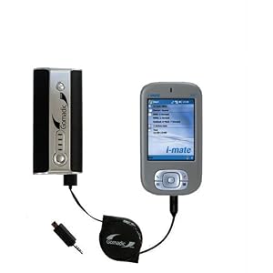 High Capacity Rechargeable External Battery Pocket Charger for the i-Mate New Jam - uses... by Gomadic