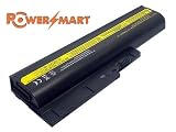 PowerSmart Li-ion  10.80V 4400mAh Black Replacement for LENOVO ThinkPad R61, R61e, T61, T61i Laptop Battery Compatible Part Numbers: 41U3196, 41U3198
