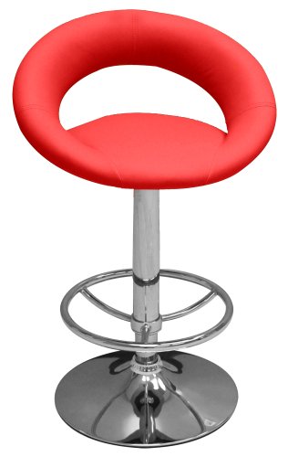 Fox Bar Stool (Set of 2) Red