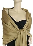 Pashmina/Silk Wrap Camel