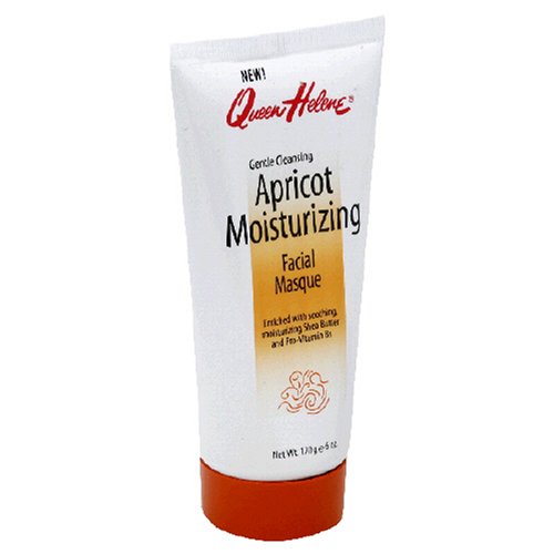 Queen Helene Apricot Natural Facial Moisturizing Masque 6-Ounce (Pack of 5) by Queen Helene