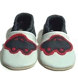 Krabbelschuhe / Softlederschuhe MotivKombi Auto