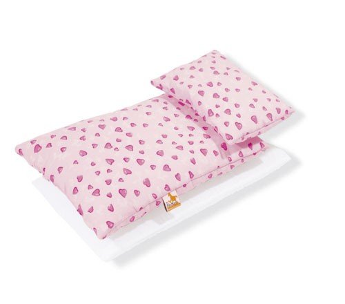 Pinolino 28350-7 - Bettzeug fr Puppenbetten, 3-teilig