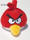 Red Angry Bird Iphone Game Plush Doll Only 5