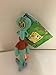 Squidward Zipper Pull Keychain From Nickelodeon Spongebob