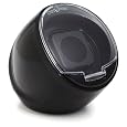 Diplomat Single Black Watch Winder with Built In IC Timer
