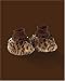 Luxe Leopard Designer Baby Booties by Bearington Baby Collection