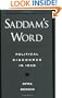 Saddam's Word: Political Discourse in Iraq (Studies in Middle Eastern History)