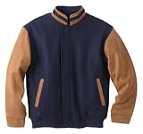 Men's North End Melton Jacket With Stand Collar