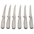 Ginsu International Traditions 6-Piece Stainless Steel Steak Set