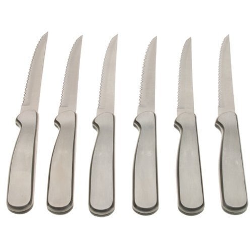 Ginsu International Traditions 6-Piece Stainless Steel Steak Set