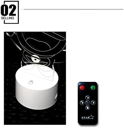 LEMEI CREATIVE LED Illusion Micro USB LED Night Light Deco Table Desk Lamp-3D Visualization - Home Decor Lamp for Chirstmas,Valentines Gift,Lovers-Chibi Maruko Chan