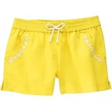 クレイジーエイト Crazy 8/ フローラルエンブロイダードショーツ イエロー ボトムスショートパンツ L【並行輸入】