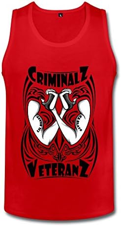 New Arrival Les Twins Dancers Band Men's Vest Red Size M