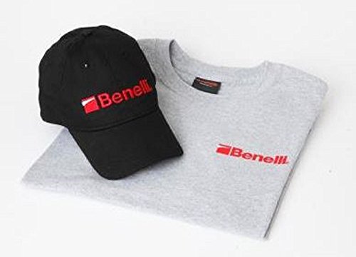 BENELLI Logo Hat T-Shirt Combo Black/Grey XL 93333XL