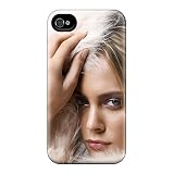 Iphone 4/4s Celebrity Nora Arnezeder Print High Quality Tpu Gel Frame Case Cover