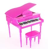Barcelona Kids 30 Keys Baby Grand Piano with Matching Bench