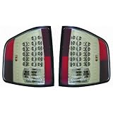 Chevy GMC Isuzu Replacement Tail Light Unit (LED Chrome) - 1-Pair by AutoLightsBulbs
