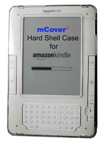 Clear mCover® Polycarbonate Kindle Hard Shell Cover Case for 6-inch Amazon Kindle 2nd Generation with Hard Screen Protector