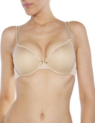 Chantelle Essensia Skin Coloured Memory Foam T-Shirt Bra 34F