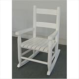 Child Rocking Chair in White