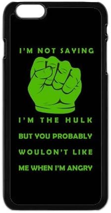 FEEL.Q- Marvel Avengers Superhero The Incredible Hulk Protective Case for iPhone 6 / 6S TPU Rubber Coated iPhone Cover