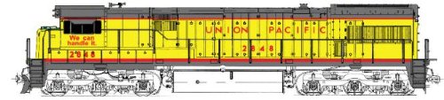 ■【KATO/カトー】(176-0933)ディーゼル機関車 U30C ユニオン・パシフィック“We Can Handle It” ロゴ付 ＃28鉄道模型 外国形モデル Nゲージ