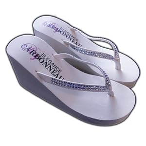 ... Women's High Heel Flip Flop White Foam Rubber Sandal: Home Kitchen ... Women's High Heel Flip Flop White Foam Rubber Sandal: Home Kitchen
