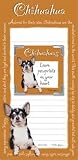 Chihuahua Memo Pad Notebook and Magnet Picture Frame Set