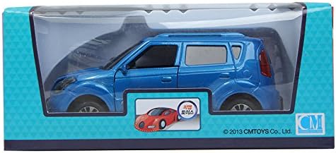CMToy Kia Soul mini car Blue fullback