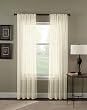 Trinity Crinkle Voile Sheer Curtain Panel