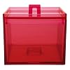 Zak! Designs Meeme Stacking Canister, Small, Red, 950ml