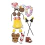 EK Success SPJBLG015 Jolee's Boutique Le Grande Luau Dimensional Stickers