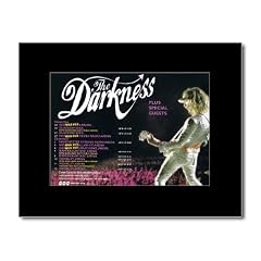 DARKNESS UK Tour 2004 305x254mm Matted Music Print/Mini Poster - Black