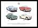 Mg Classic Car Greats Mga Mgb Mgc Mg Midget Art Print