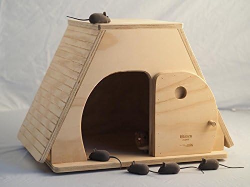 Keope Size Xl Indoor Professional Outdoor Cat House Toy Scratcher Blitzen Made in Italy 100%