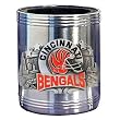 Cincinnati Bengals Stainless Steel Beverage Can Cooler - NFL Football Fan Shop Sports Team Merchandise