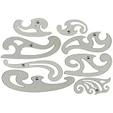 Alvin French Curve Set of 8