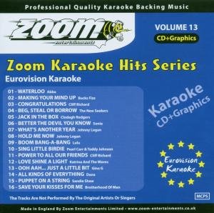 CD-Charts  Music : Zoom Karaoke CD+G - Karaoke Hits 13: Eurovision Song Contest