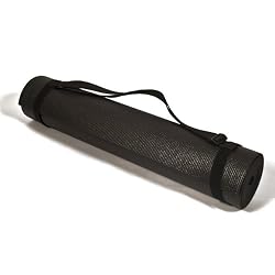 24" X 72" X 7 MM Rajah Yoga Mat - Black