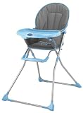 Produkt-Bild: Babid&eacute;al 27024150 - Highchair,  Hochstuhl mit Tisch,  Grey light blue