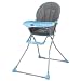 Babid�al 27024150 - Highchair,  Hochstuhl mit Tisch,  Grey light blue