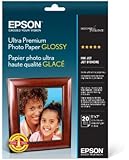 Epson Ultra Premium Photo Paper GLOSSY (5x7 Inches, 20 Sheets) (S041945)