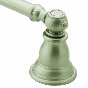 Moen YB5424BN Kingsley 24-Inch Towel Bar, Brushed Nickel
